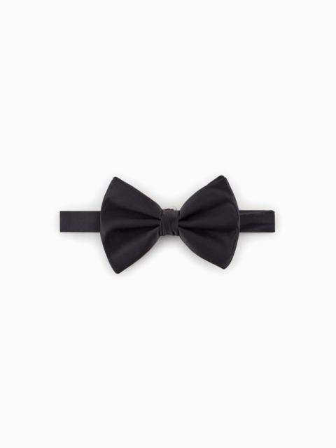 GIORGIO ARMANI LARGE, PURE SILK KNOTTED BOW TIE