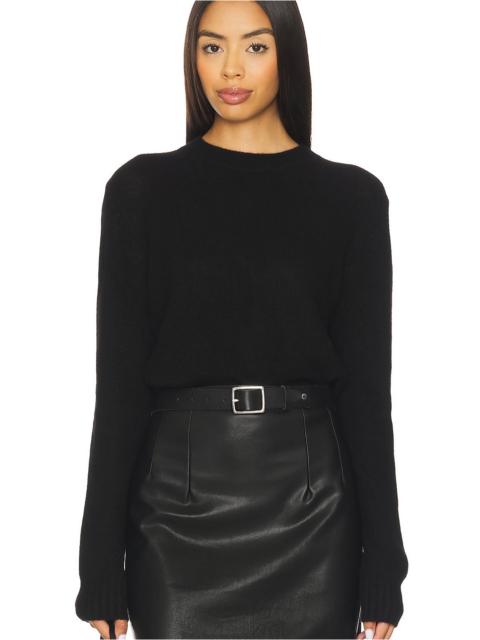 Enza Costa Easy Long Sleeve Crew Sweater