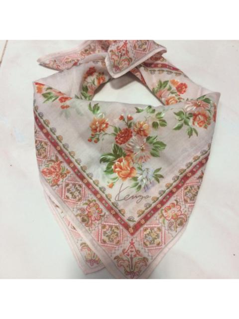 KENZO Kenzo floral handkerchief
