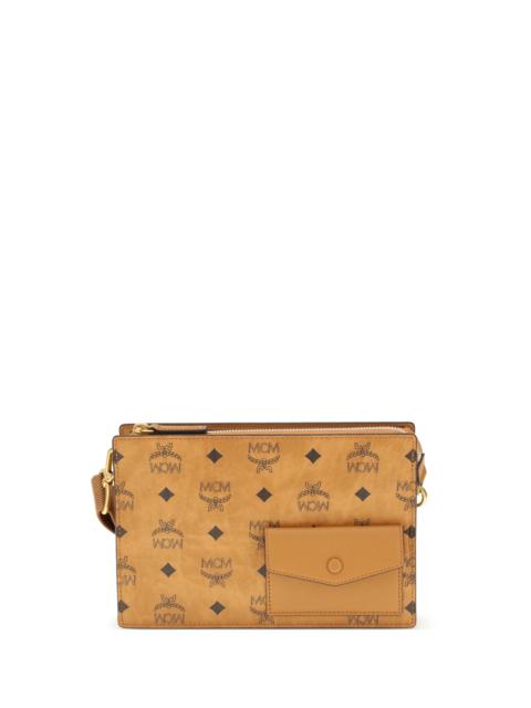 MCM Mcm Men Aren Canvas Shoulder Bag