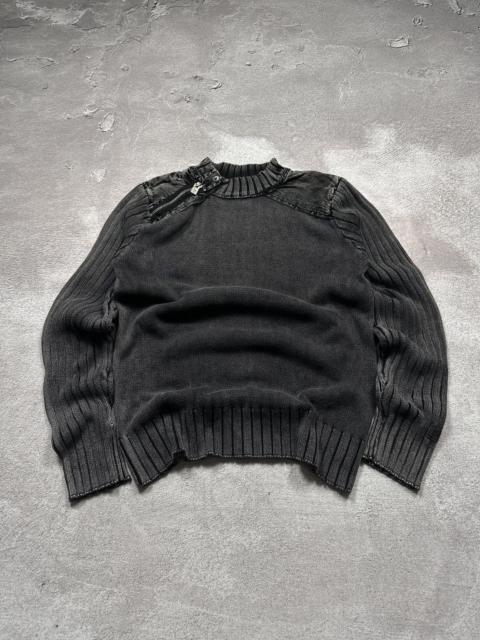 Other Designers Japanese Brand - Vintage Y2K LGB IfSixWasNine Style Avant Garde Zip Sweater