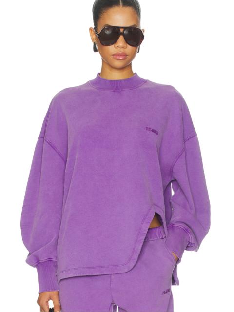 THE ATTICO Side Slit Sweatshirt