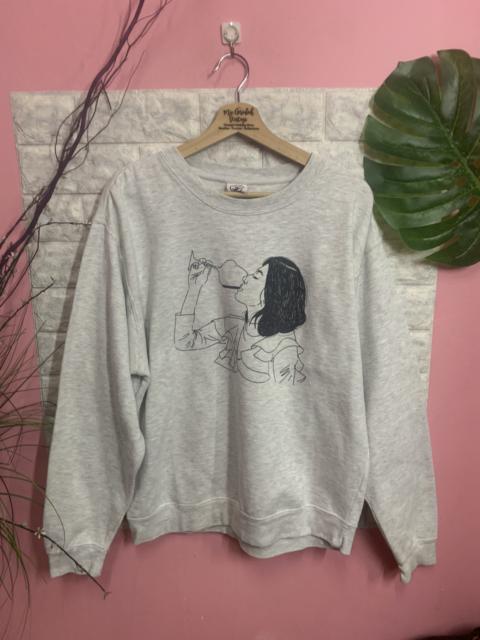 Other Designers Vintage - Vintage Sweatshirt Anime Tag Delta Fleece