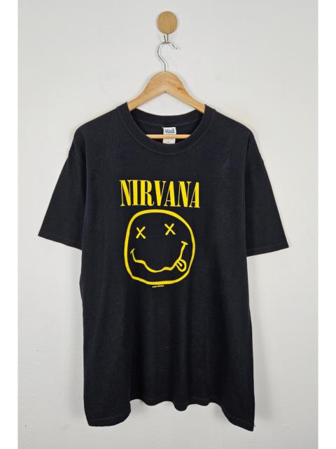 Other Designers Vintage - Vintage Nirvana Smiley 1992 Kurt Cobain shirt