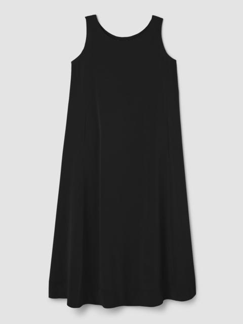 EILEEN FISHER Silk Crepe de Chine Easy Dress