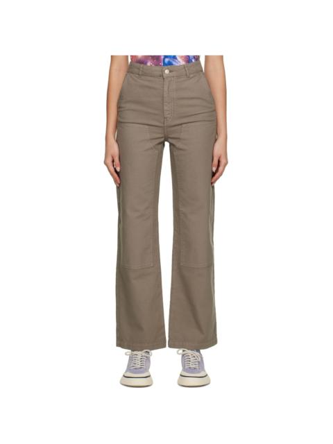 HOPE Beige Makers Trousers