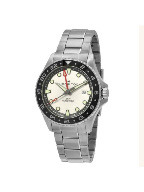 Hamilton - Hamilton Khaki Navy GMT Automatic Silver Dial Watch H82555150