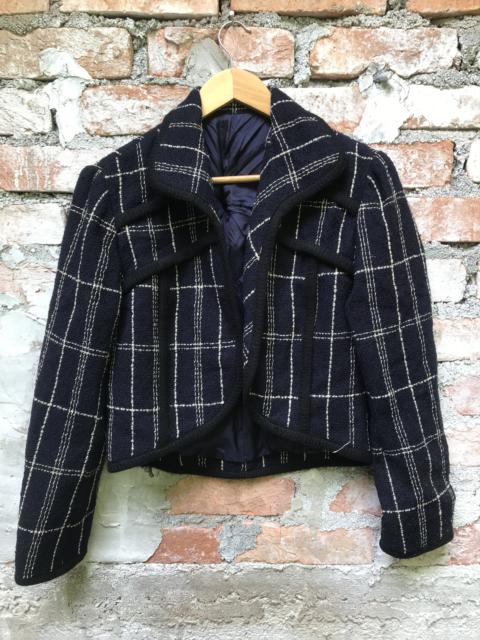 Y’s bis Yohji Yamamoto Cropped Tweed Jacket