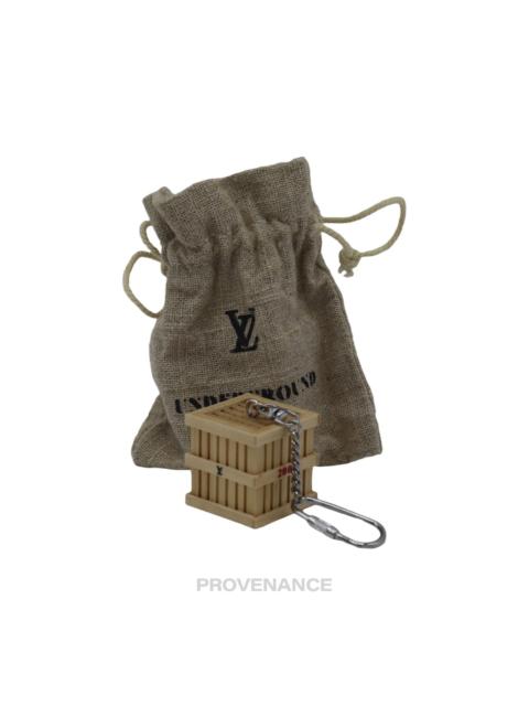 Louis Vuitton Limited VIP "LV Underground" Crate Keychain 2009