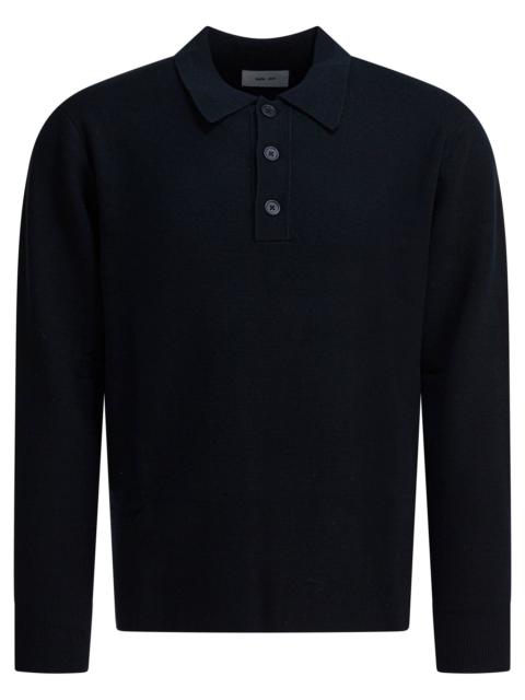 Other Designers Nn.07 "harald" Wool Polo Sweater
