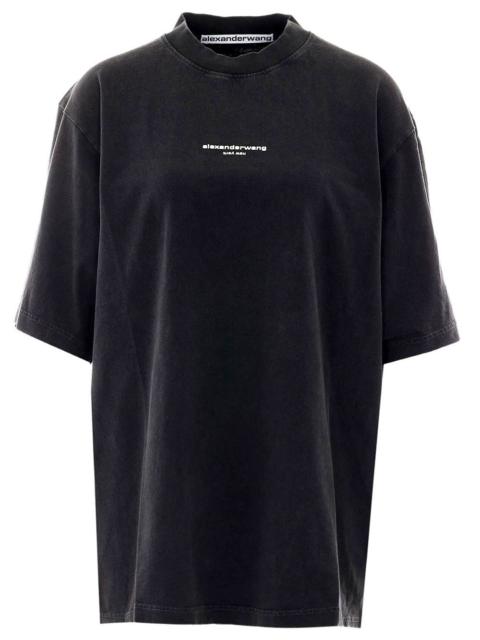 Alexander Wang Alexander Wang Women Logo Print T-Shirt