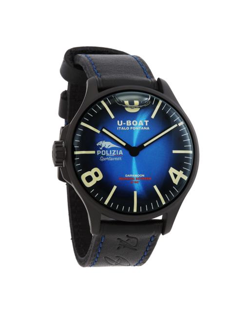 Other Designers Open Box - U-Boat Lefty Darkmoon Pantera Quartz Blue Dial Men's Watch 9180