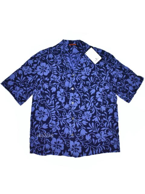 Other Designers Barena Blue Viscose Floral Hawaiian Shirt NWT