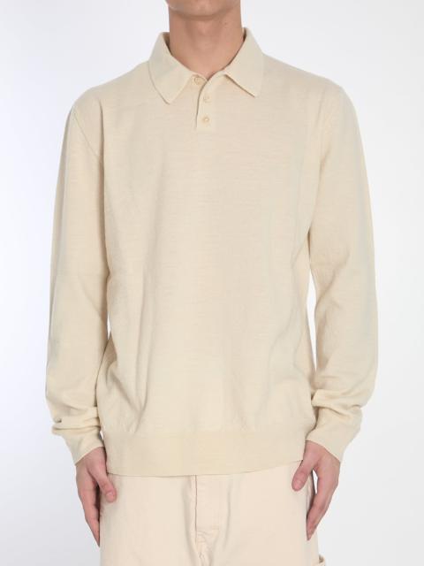 Maison Margiela Polo Shirt With Elbow Patches
