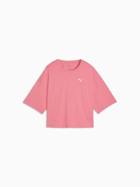 PUMA PUMA Wardrobe Essentials Women's Oversized Short Tee