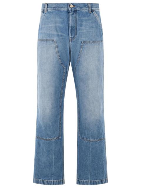 VERSACE Versace 'Carpenter' Light Blue Denim Jeans Men
