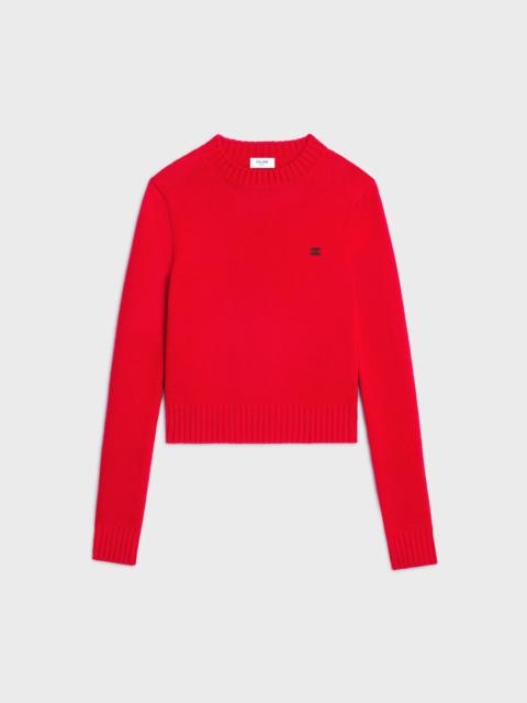 CELINE crewneck sweater IN wool and cashmere