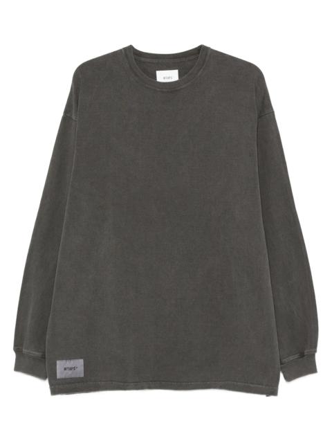WTAPS Sign-Od long-sleeve cotton T-shirt