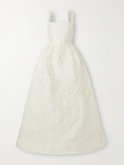 REBECCA VALLANCE Vanilla Dreams Cloqué Gown