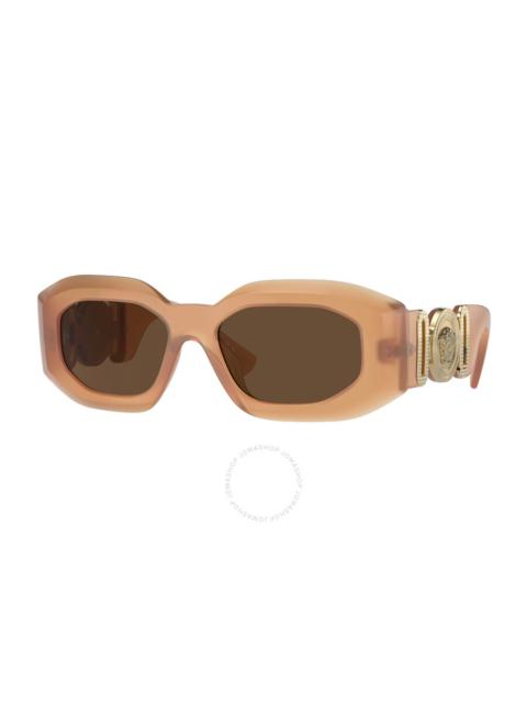 Versace Brown Irregular Men's Sunglasses VE4425U 546773 54