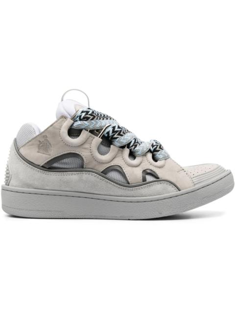 Lanvin Lanvin Leather Curb Light Grey Blue