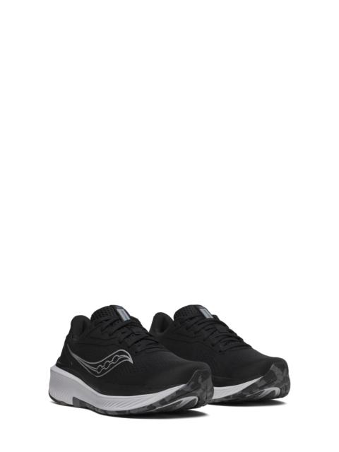 Saucony Saucony Echelon 10 Hybrid Running Shoe in Black/Silver at Nordstrom