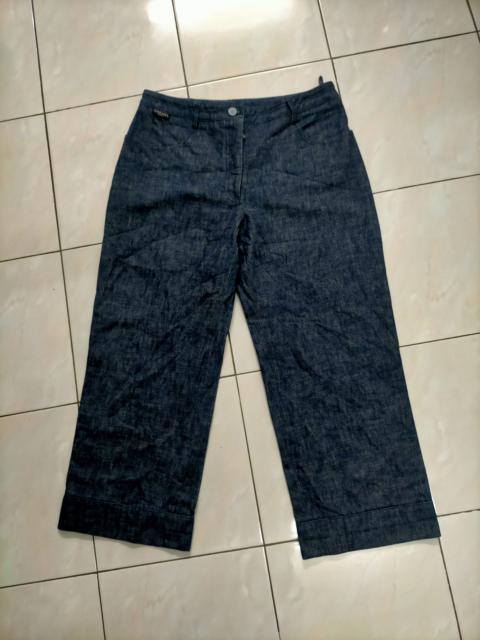 Other Designers Vintage Chanel 99P 1999 Spring Denim Blue Jeans Trousers