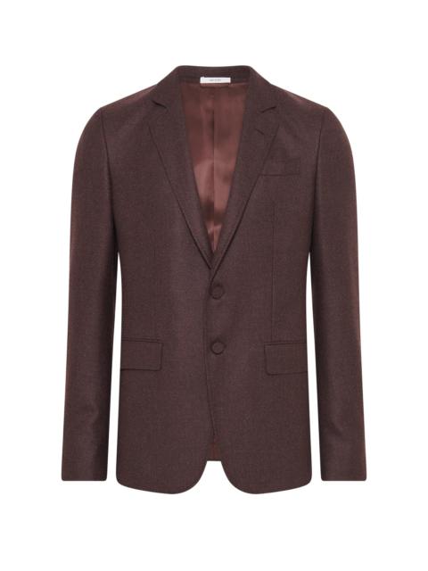GABRIELA HEARST Irving Jacket in Burnt Sienna Virgin Wool Cashmere