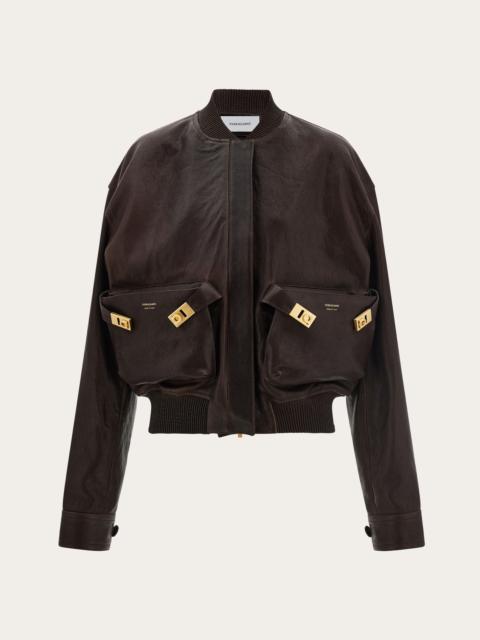 Ann Demeulemeester Andrea Bomber | REVERSIBLE