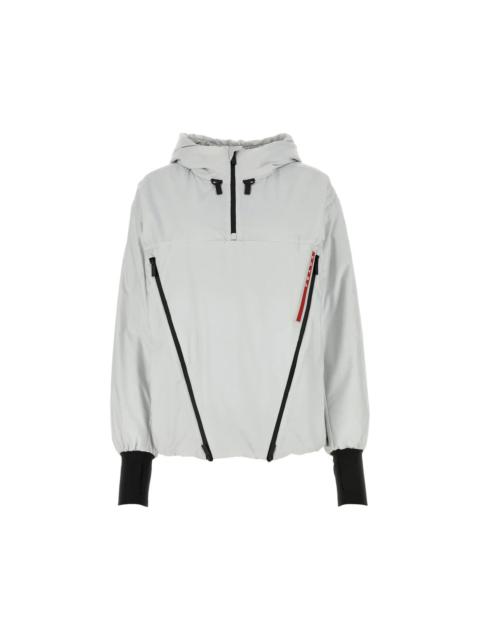 Prada PRADA Chalk Polyester Jacket New And Authentic (Women's size