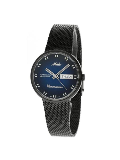 Other Designers Mido Commander Shade Automatic Blue Dial Men's Watch M842932511