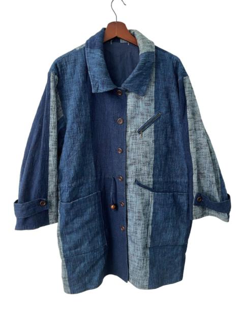 Other Designers Japan Blue - VINTAGE INDIGO BLUE DYED JACKET BLUE JAPAN