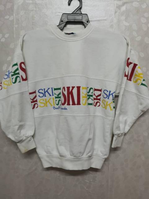 Other Designers Canada - Multicolor Big Log SKI spellout Pullover