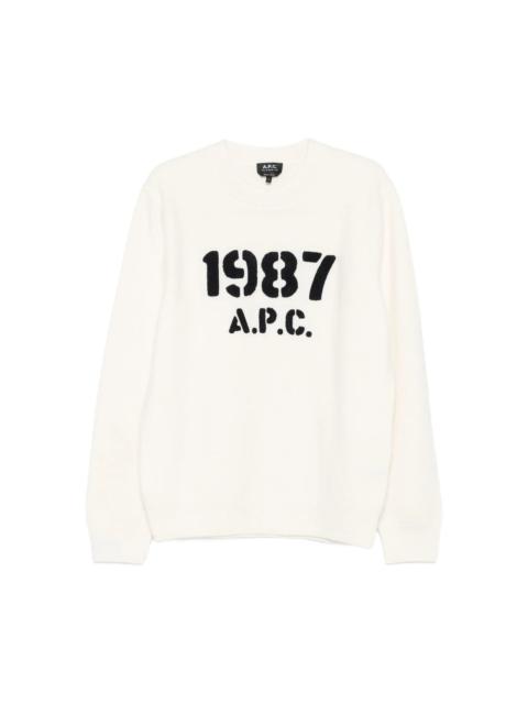 A.P.C. A.P.C. Neutrals Sweaters & Knitwear - Jumpers Men