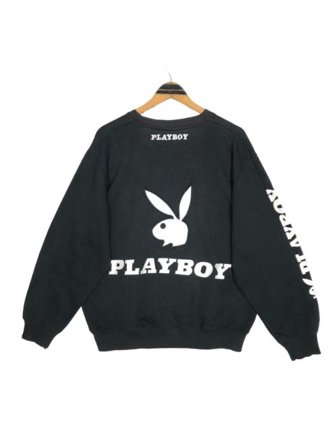 Other Designers Vintage Playboy Crewneck Sweatshirt Big Logo Embroidery