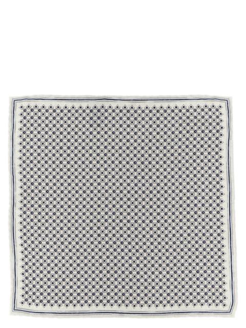 Brunello Cucinelli Brunello Cucinelli Men Double Face Silk Pocket Clutch Bag
