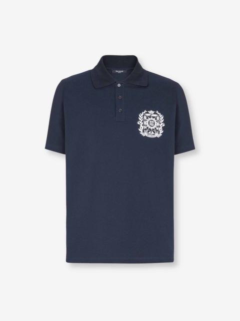 Balmain PRINTED LOGO POLO
