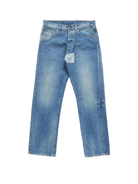 Maison Margiela Maison Margiela Slim Repaired Jeans Vintage Medium Blue