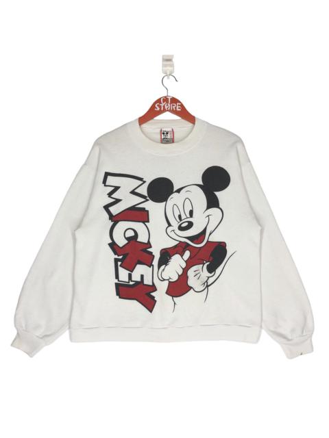 Other Designers Vintage - Vintage 90s Disney Mickey Mouse Sweatshirt Big Logo