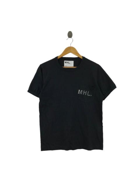 MARGARET HOWELL MARGARET HOWELL MHL. British Logo Black T-Shirts