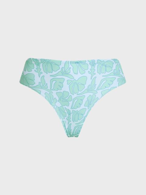 Vilebrequin WOMEN HIGH-WAISTED BIKINI BOTTOM SEASHELLS
