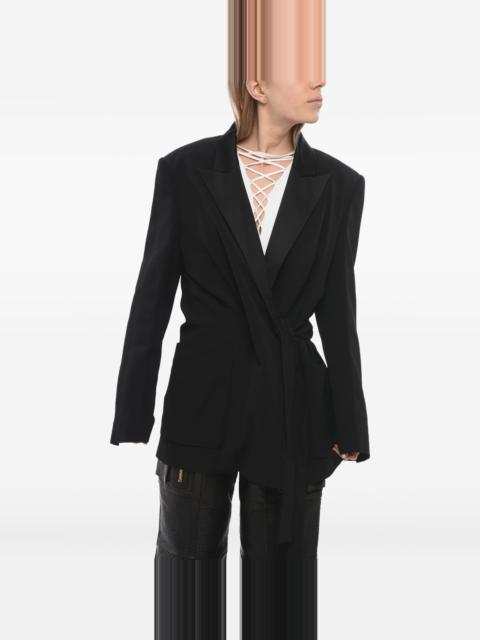 wrap blazer