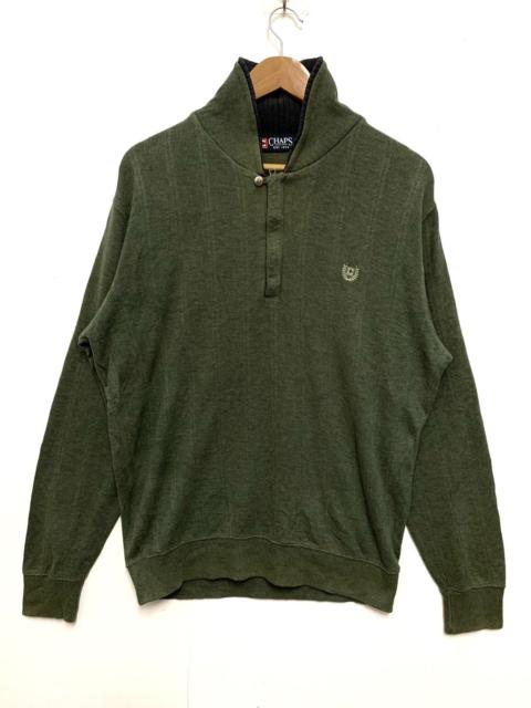 Other Designers Vintage - Chaps Raplh Lauren Sweatshirt Green Medium