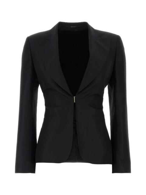 GUCCI Gucci Women Black Faille Blazer