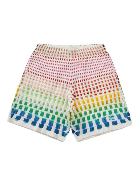 Supreme Supreme Gradient Grid Knit Short Natural