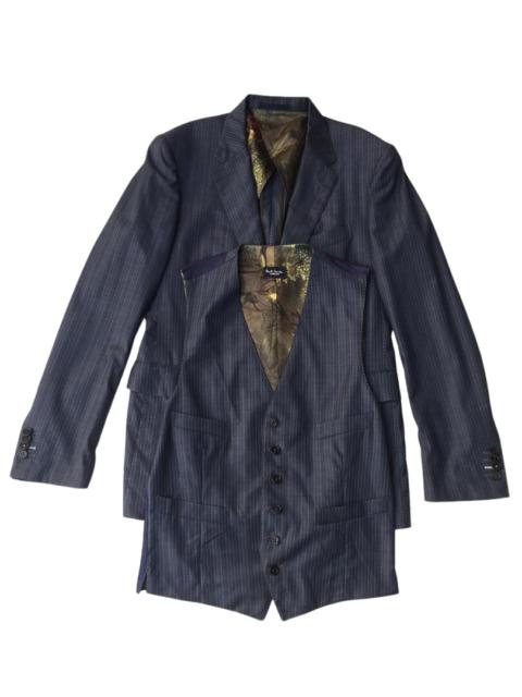 Loro Piana Paul Smith Loro Piana lining panoramic print blazer & vest