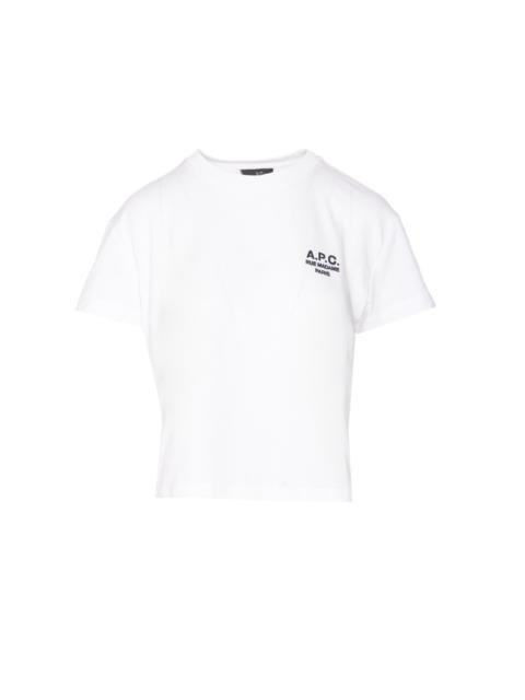 A.P.C. A.P.C. Women Boxy Logo T-Shirt