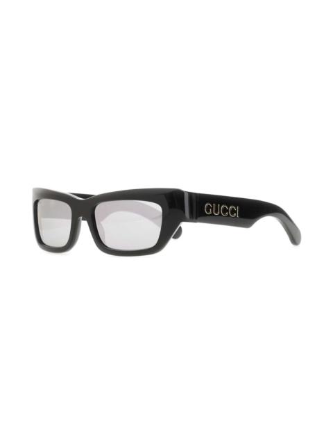 GUCCI Black Acetate Sunglasses