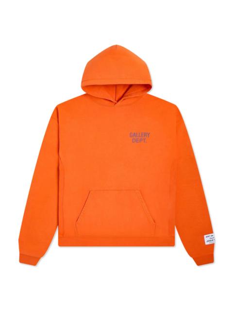 GALLERY DEPT. 90'S GD LOGO HOODIE - TOMATO RED
