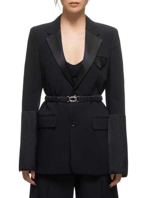 Bottega Veneta Sharp Wool Jacket